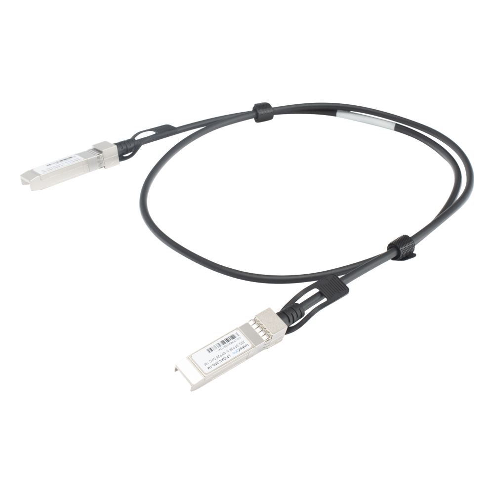 Cable DAC SFP28 de 25 Gbps a 25 Gbps / Passive Direct Attach Copper Twinax Cable / Longitud: 1 metro