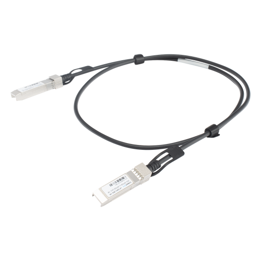 Cable DAC SFP28 de 25 Gbps a 25 Gbps / Passive Direct Attach Copper Twinax Cable / Longitud: 1 metro