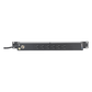 Multicontacto Horizontal (PDU) de 6 Contactos (NEMA 5-15R) Rack 19" 1UR. Voltaje Entrada/Salida: 120Vca/15A
