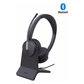 Diadema Inalambrica BH70 Dual con Stand de Carga de Yealink Certificada para Microsoft Teams con Acoustic Shield