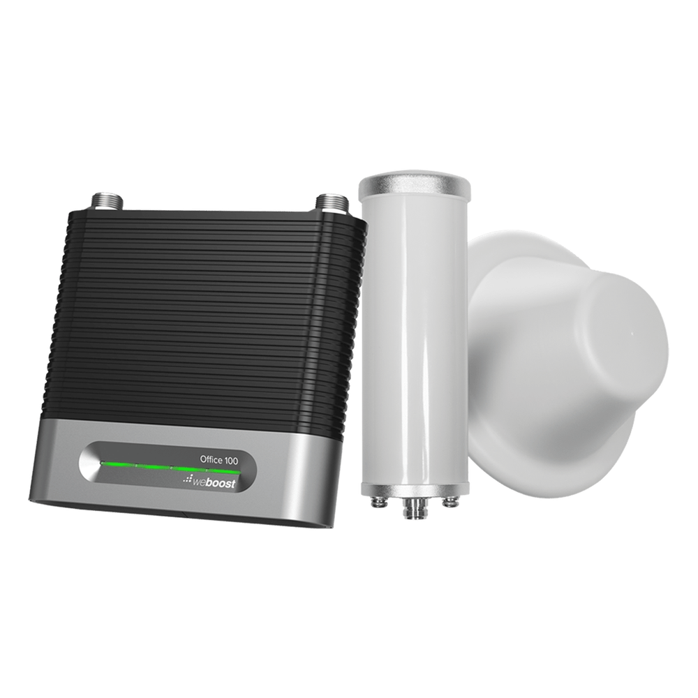 KIT Amplificador de Señal Celular 4G/ 3G, OFFICE 100 | Mejora la Señal Celular de Múltiples Operadores | Cubre áreas de hasta 1200 m²