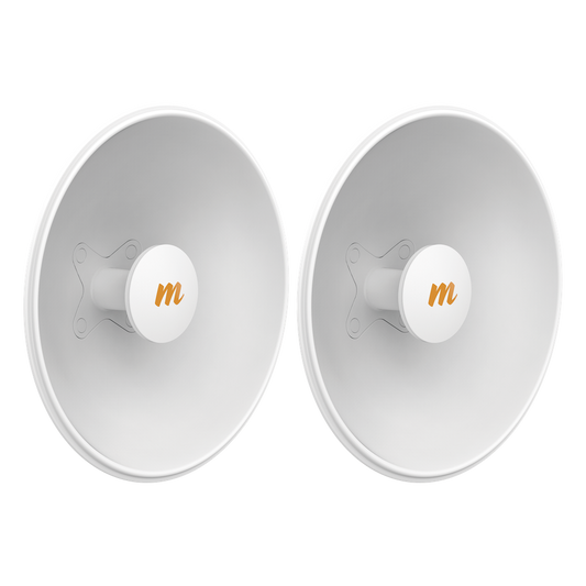 Antenas Modulares Dual Slant, 4.9 - 6.4 GHz, Dimensiones (42.9 cm), Apertura 8 ° Ganancia de 25 dBi, Diseñada para radio C5x