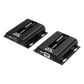 Kit extensor para distancias de hasta 200 metros | Resolución 4K @60Hz | Cat 6 | Conexión uno a uno y uno a muchos hasta 120 mts | Compatible con Switch gigabit | Control IR