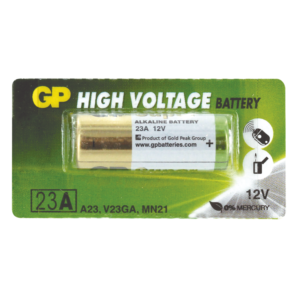 Batería Alcalina Gold Peak 12 V @ 23 Ah ( No recargable )