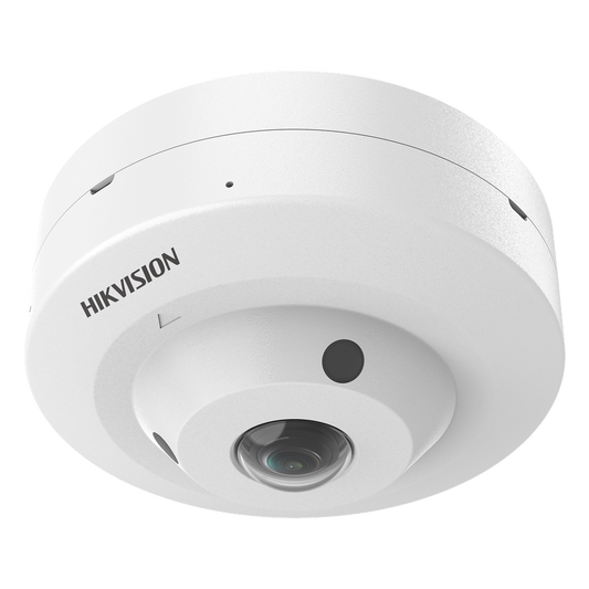 Cámara Fisheye TurboHD 3K / 2960x1665 / Lente 1.8 mm / 180° FOV / Audio y Micrófono / Luz Dual IR y Luz Blanca 10 metros  / Exterior IP67 / Antivandalismo IK08