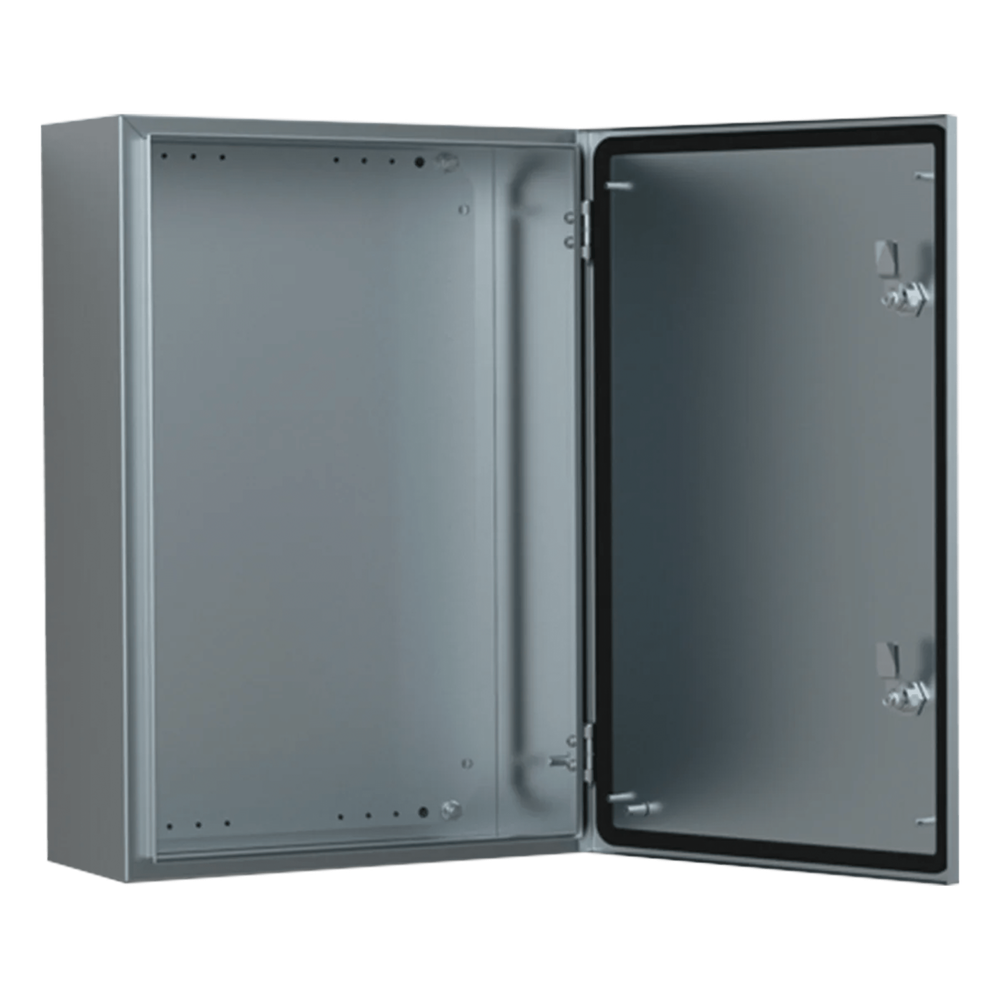 Gabinete de Acero Inoxidable 304L ASR IP66 1000x800x300 mm / 2 Cerraduras / Montaje Placa 2 mm