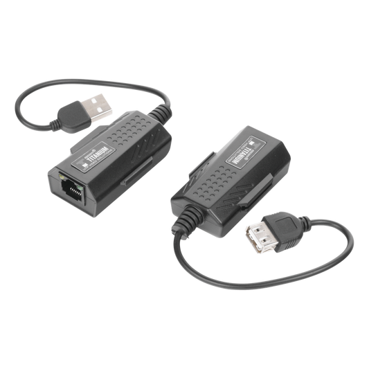 Kit extensor USB por cable UTP Cat 5 / 5e / 6 para Distancias de Hasta 50 Metros / Versión 2.0