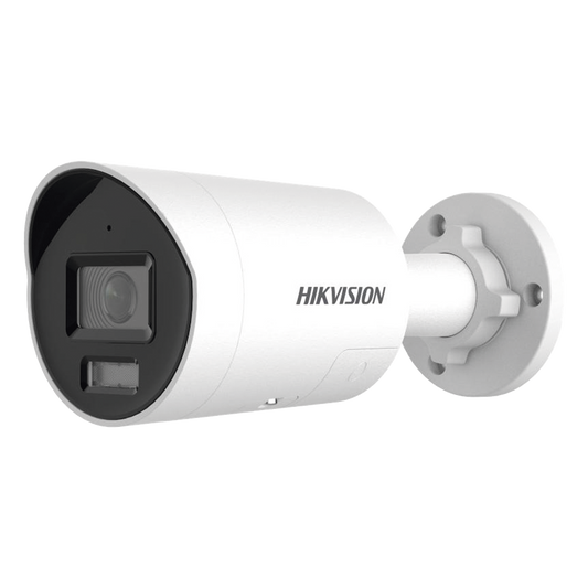 [Dual Light + ColorVu 3.0 + HikAI] Bala IP 8 Megapixel / Lente 2.8 mm / 40 mts IR + Luz Blanca / 2 Microfonos Integrados / Exterior IP67 / Estrobo Luz Blanca / WDR 130 dB / ACUSENSE 3.0 / Metal / NEMA 4X / ACUSEEK