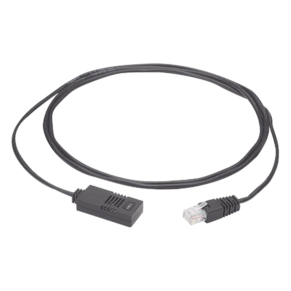 Sensor de Monitoreo Ambiental de Temperatura y Humedad, Para Gabinetes de Telecomunicaciones o Centros de Datos, Compatible con PDU's G5 SmartZone de Panduit, Con Cable de 2 Metros