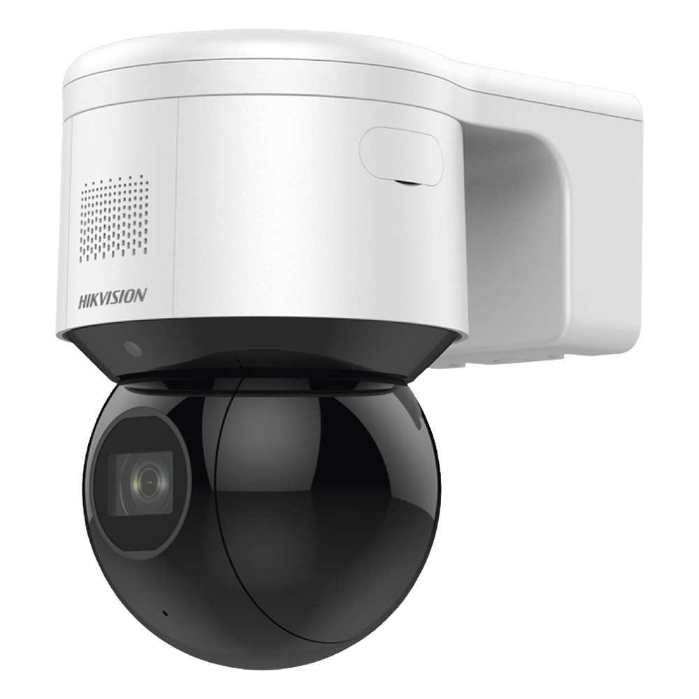 Domo PTZ IP 4 Megapixel / 4X Zoom Óptico / 50 mts IR EXIR / ACUSENSE / Luz Estroboscópica / Sirena Integrada / WDR 120 dB / PoE+ / IP66 / Ultra Baja Iluminación / Micrófono y Bocina Interconstruido / Micro SD