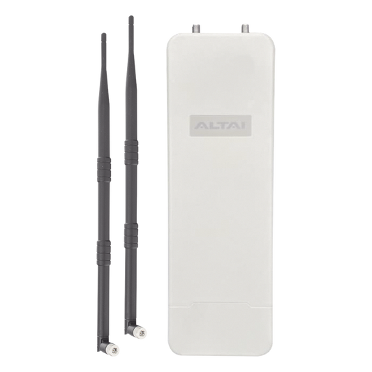 Poderoso Kit WiFi Omnidireccional en 2.4 GHz para WISP, Hasta +200 m de Cobertura, El Kit Incluye Punto de Acceso C1XN+ y  2 x Antenas de 9dBi  Omnidireccionales, Administración en Nube Gratis con INSIGHTS