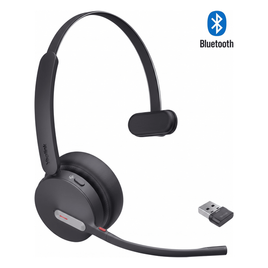 Diadema Bluetooth de Yealink BH70 Mono Con Cancelación de Ruido y Flexibilidad UC Multiplataforma
