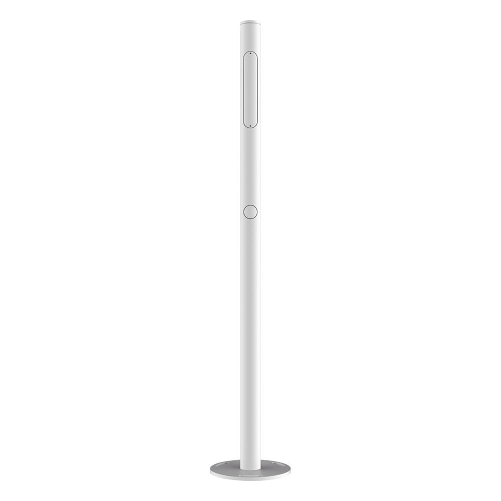 Poste para Cámara ANPR / Compatible con DS-TCG405-E / Altura de 1.3 Metros /  Color Blanco