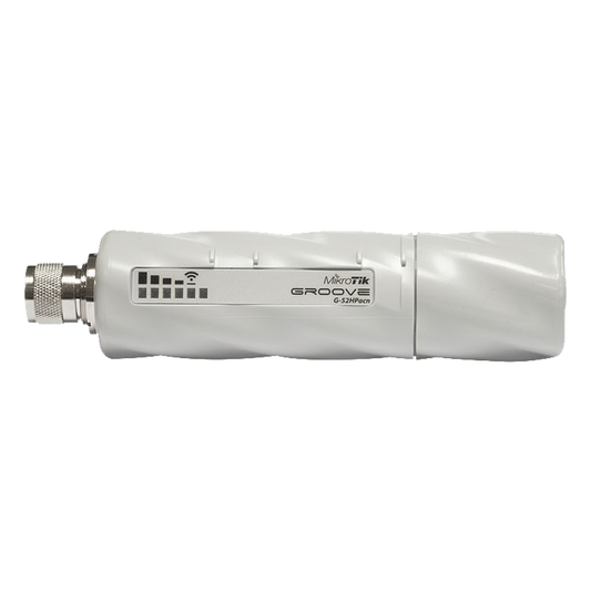 (GrooveA 52 ac) Punto de Acceso y CPE en 2.4 o 5 GHz  802.11 a/b/g/n/ac conectorizado, "Incluye Antena Omnidireccional"