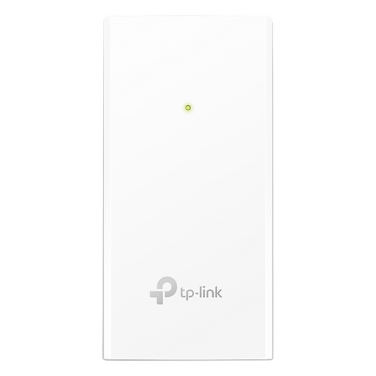 Inyector PoE Pasivo de 48V (18 Watts) / 2 puerto 10/100/1000 Mbps / Plug and Play / Montaje en Pared