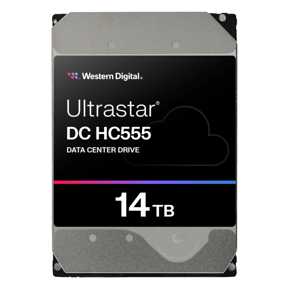Disco Duro Empresarial WD Ultrastar HC555 14 TB | SATA 6Gb/s | 7200 RPM | 3.5"