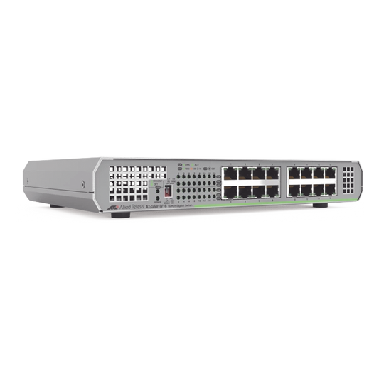 Switch Gigabit Ethernet no administrado 16 puertos 10/100/1000 Mbps