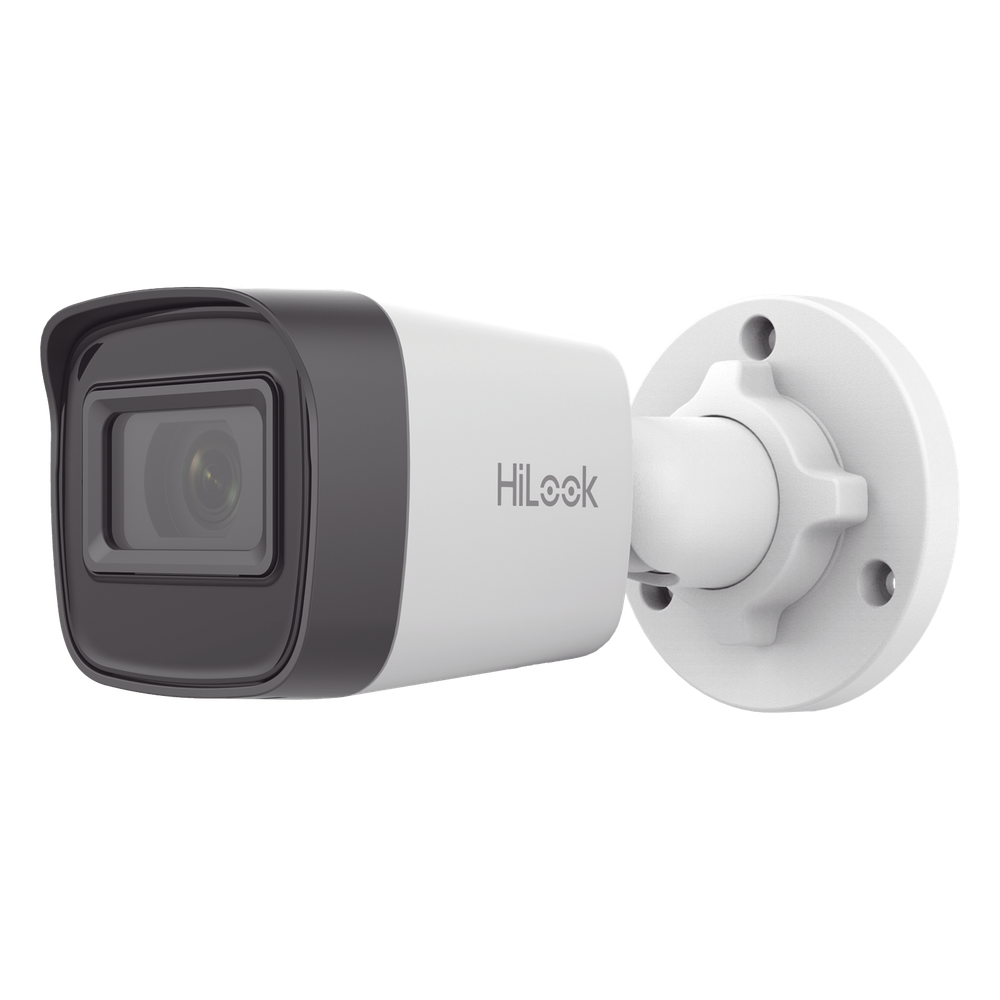 HiLook Series / Bala IP 4 Megapixel / Lente 2.8 mm / 20 mts IR / Exterior IP67 / PoE / dWDR / H.265+ / ONVIF