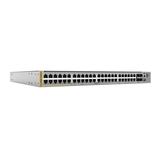 Switch Stack Capa3 40 puertos Gigabit, 8 puertos Miltigigabit 100/1G/2.5G/5G PoE++, Fuente redundante