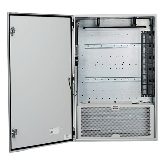 Gabinete de Zona de Instalación en Pared, Diseñado Para Dos Switches, Uso Industrial con Clasificación UL tipo IP66 y 4/12, Color Gris