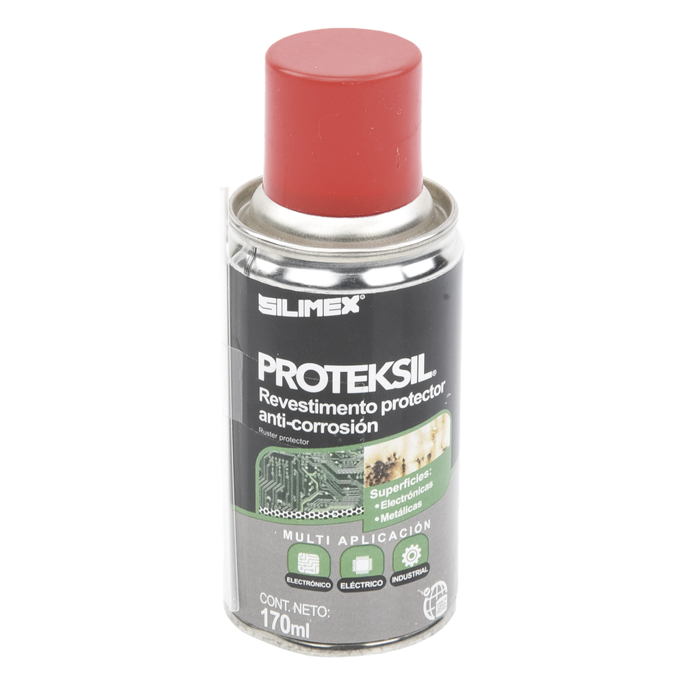 Revestimiento Protector Anti-Corrosión en Aerosol, Protege circuitos y conductores Electricos, es Ideal para usarse en Ambientes Altamente Húmedos, 170 ml.