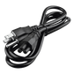 Cable de Alimentación Eléctrica para 120-240 Vca / 1.8 Metros (5.91 Pies) / Trifásico / Conector Tipo Mouse