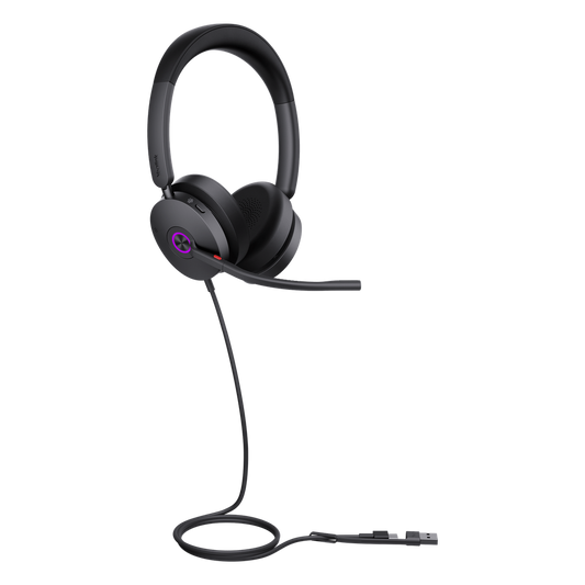 Diadema Yealink UH48 Dual Teams USB-C/A Certificada para Teams y Soporte Multiplataforma UC