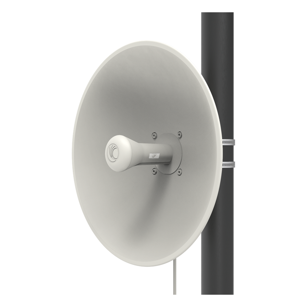 ePMP Force 300-25L / Para zonas con alta interferencia / Hasta 400+ Mbps /4910 - 6200 MHz / Hasta 10 km / Antena de 25 dBi / latencia baja