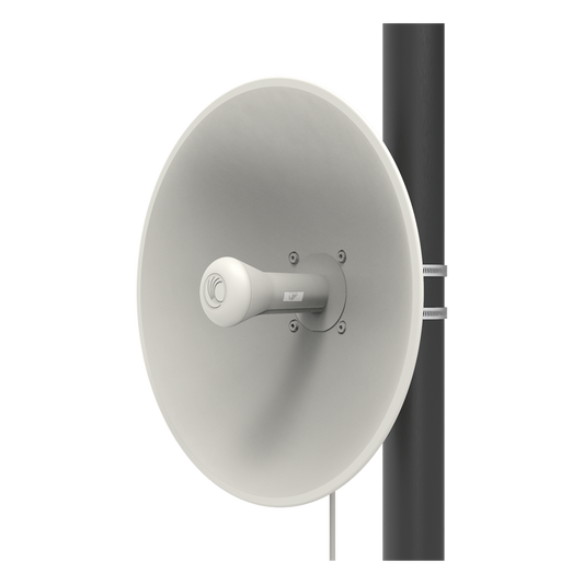 ePMP Force 300-25L / Para zonas con alta interferencia / Hasta 400+ Mbps /4910 - 6200 MHz / Hasta 10 km / Antena de 25 dBi / latencia baja