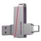 Memoria USB Dual de 128 GB / USB-C y USB-A / Transferencia de Alta Velocidad / Metálica / Compatible con Dispositivos Móviles, Windows, Mac y Linux