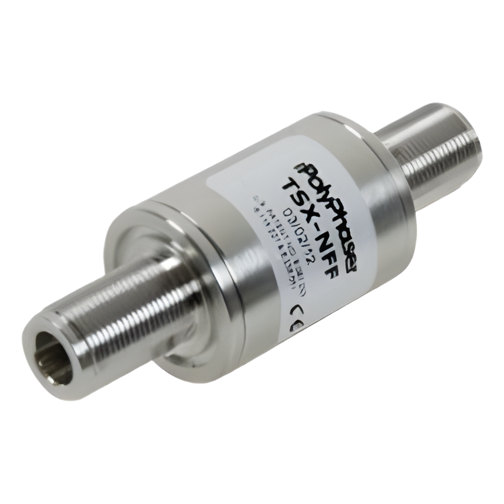 Protector Coaxial RF Bidireccional / 698-2700 MHz / 750W / Conectores N Hembra / Bloqueo DC / IP67