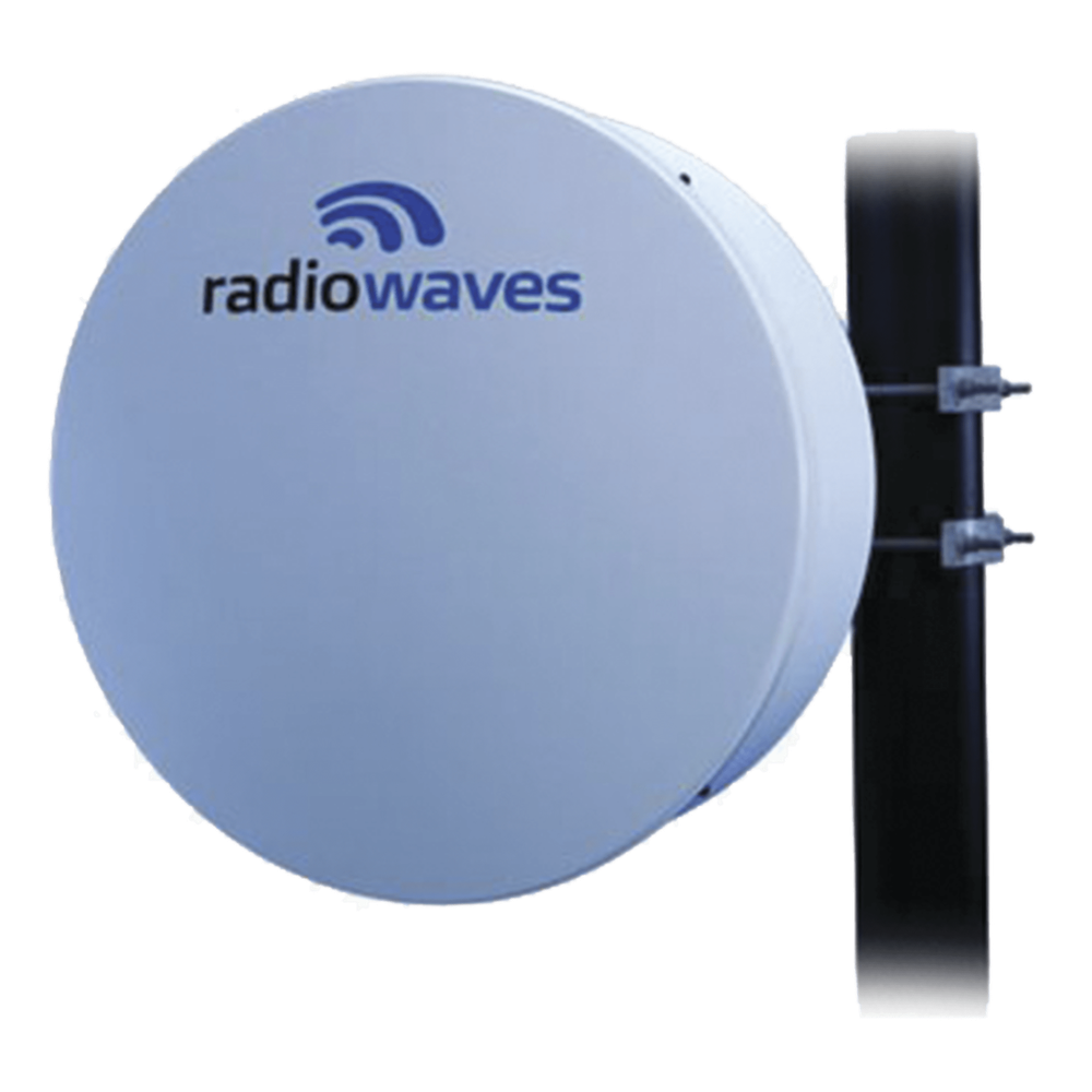Antena Direccional, Dimensiones (2 ft), 10.7-11.7 GHz, 2 Conectores N-hembra, Ganancia 34dBi, Radomo y montaje incluido