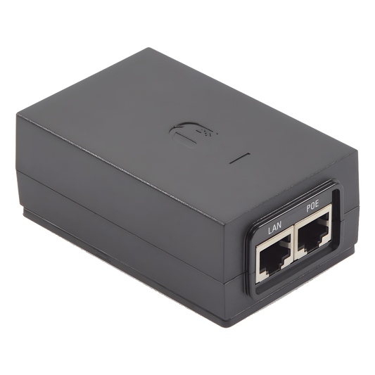 Adaptador PoE Ubiquiti de 24 VDC, 1.0 A Puerto Fast Ethernet