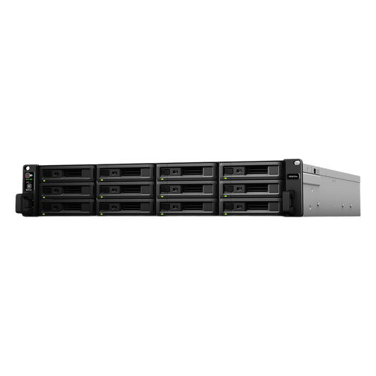 RackStation RS3618xs | Almacenamiento Empresarial | CPU Intel Xeon D-1521 | 12 Bahías | Escalable a 36 Bahías | 8GB DDR4 ECC | 10GbE | Compatibilidad con Virtualización .