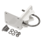 Adaptador básico de montaje en poste para la serie LHG, hecho de metal