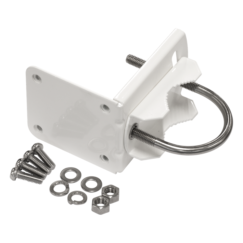 Adaptador básico de montaje en poste para la serie LHG, hecho de metal