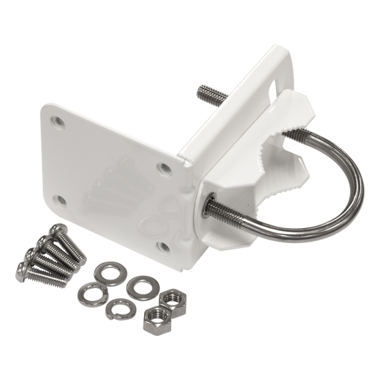 Adaptador básico de montaje en poste para la serie LHG, hecho de metal