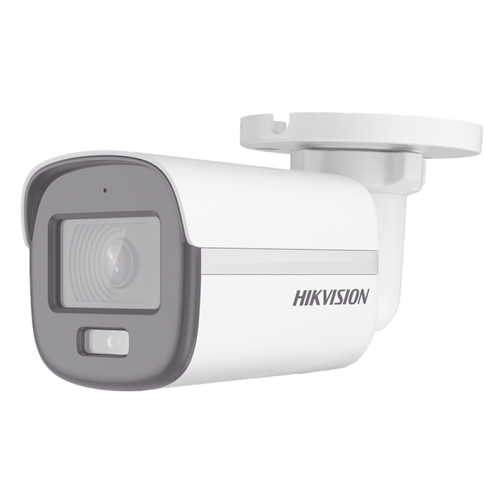 [Dual Light + ColorVu] Bala TURBOHD 2 Megapixel (1080p) / Lente 2.8 mm / 20 mts IR + 20 mts Luz Blanca / Gran Angular 105° / Exterior IP67 / Micrófono Integrado / dWDR / 4 Tecnologías