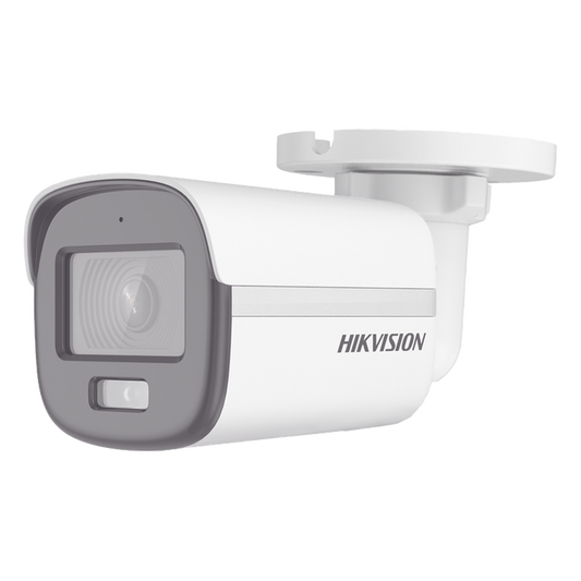 [Dual Light + ColorVu] Bala TURBOHD 2 Megapixel (1080p) / Lente 2.8 mm / 20 mts IR + 20 mts Luz Blanca / Gran Angular 105° / Exterior IP67 / Micrófono Integrado / dWDR / 4 Tecnologías