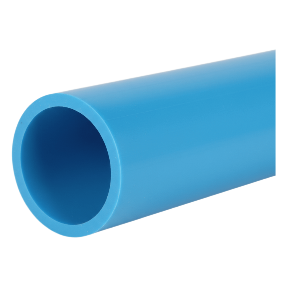 Ducto para Fibra Óptica 1" Liso RD11, Color Azul Cian Prelubricado, Rollo de 200 Metros