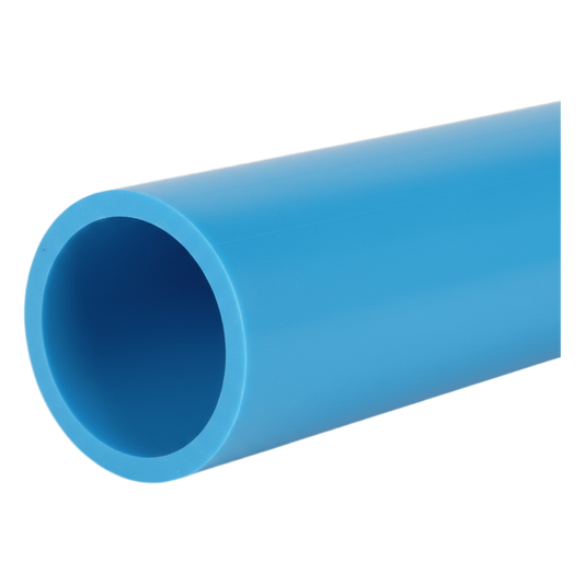 Ducto para Fibra Óptica 1" Liso RD11, Color Azul Cian Prelubricado, Rollo de 200 Metros