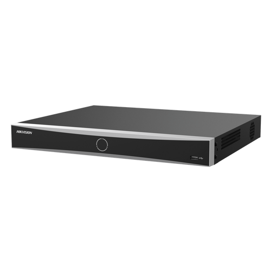 [AcuSearch] NVR 12 Megapixel (4K) / 32 canales IP / 16 Puertos PoE+ / Recocimiento Facial / AcuSense (Evita Falsas Alarmas) / 2 Bahías de Disco Duro / HDMI en 4K / Alarmas I/O / 300 Metros PoE Modo Extendido