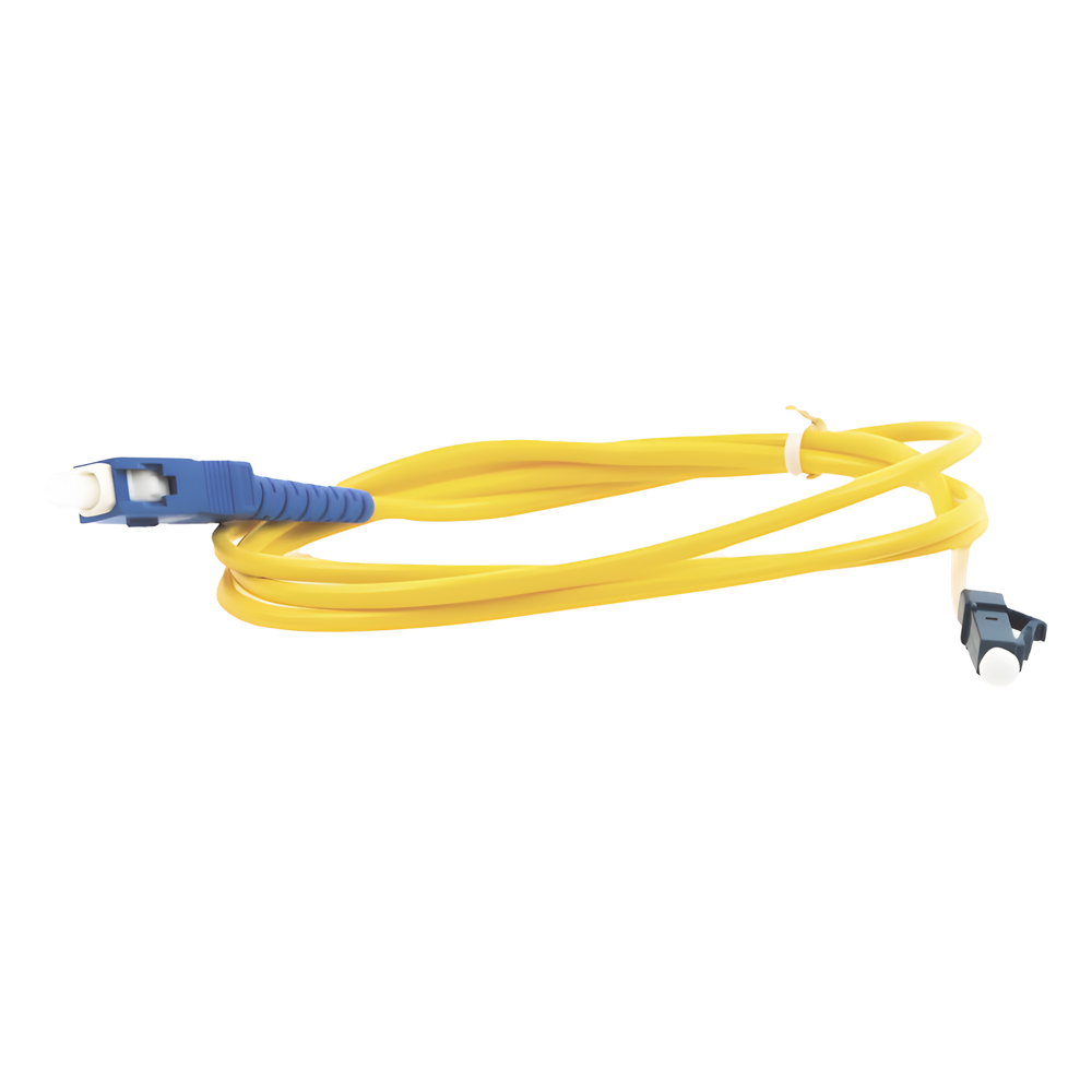 Jumper de Fibra Óptica Monomodo LC/UPC-SC/UPC Simplex de 1 Metro (3.28 Pies)