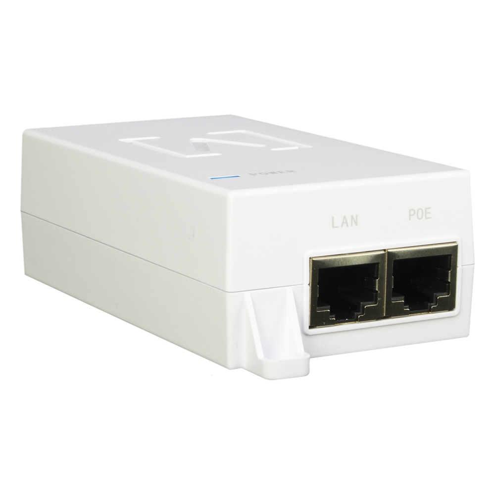 Inyector POE 802.3 af/at (48V 0.6A) /  Para Puntos de Acceso Alta Labs ( O Cualquier Equipo con PoE+) / 2 Puertos 10/100/1000 Mbps / Incluye cable AC