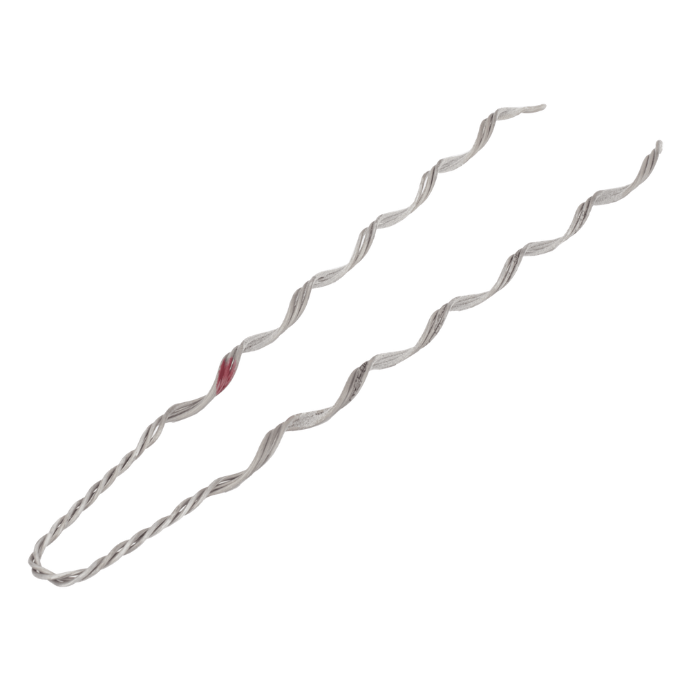 Remate Preformado de Acero Galvanizado para Fibra Mini-ADSS de 24 hilos SPAN 120 metros, diámetros 7.5 - 8 mm