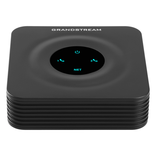 Adaptador de Teléfonos Analógicos ATA / 2 Puertos FXS (Conectar Teléfono Análogo) / Soporta 2 Perfiles SIP / Ethernet 10/100Mbps / Seguridad TLS y SRTP / Conferencia de Voz 3 Vías /
