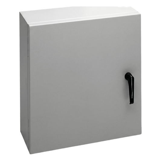 Gabinete Para Exterior OSP ComLine, Protección NEMA 4/12/4X/3/3R; IP66, 600 mm de Ancho, 200 mm de Profundidad, De Aluminio, Color Gris Claro