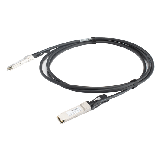 Cable DAC QSFP+ de 40 Gbps a 40 Gbps / Passive Direct Attach Copper Twinax Cable / Longitud: 3 metros