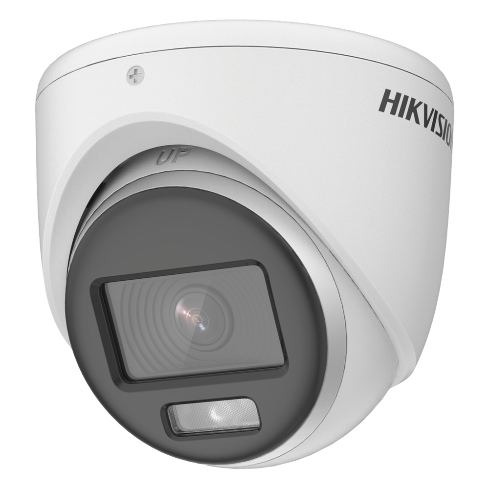 [ColorVu] Turret TURBOHD 2 Megapixel (1080p) / Imagen a Color 24/7 / Lente 2.8 mm / METAL / Luz Blanca 20 mts / Exterior IP67 / TVI-AHD-CVI-CVBS / dWDR