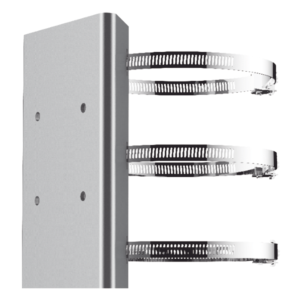 Montaje de Poste para PTZ / Acero Inoxidable / Compatible con PTZ HIKVISION